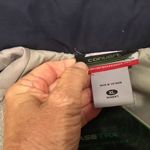 Columbia Convert Womens Women’s waterproof snowboard ski Jacket Xlarge - Picture 6 of 10